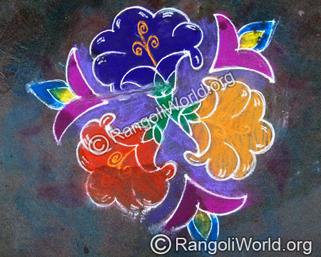 Flower Rangoli